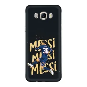 Чехлы для Samsung Galaxy J7 2016 / J710 / J7108 (Leo чемпион) (AlphaPrint) (Messi ПСЖ)