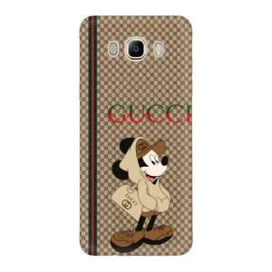Чехлы ГУЧЧИ для Самсунг ДЖ 7 2016, ДЖ 710, ДЖ 7108 (AlphaPrint) (Mickey GUCCI)