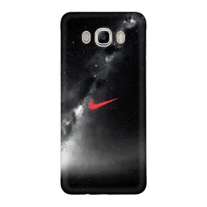 Чохол для Samsung Galaxy J7 2016 / J710 / J7108 - з принтом Найк (AlphaPrint) (Найк червоний)