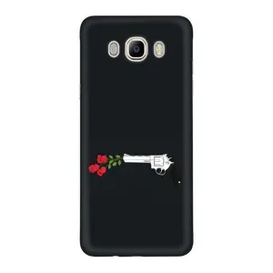 Чехлы (ART) Цветы на Samsung Galaxy J7 2016 / J710 / J7108 (VPrint) (Неожиданные цветы)