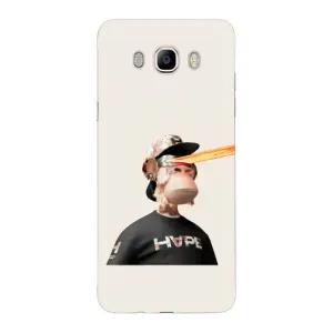 Чехлы с Обезьянами NFT для Samsung Galaxy J7 2016 / J710 / J7108 (AlphaPrint) (обезьяна NFT в очках)
