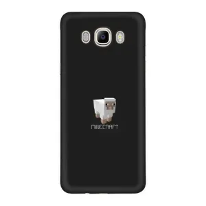 Чехол Майнкрафт на Samsung Galaxy J7 2016 / J710 / J7108 (AlphaPrint) Minecraft (Овечка Майнкрафт)