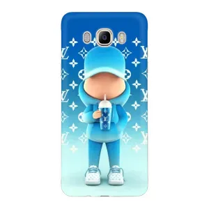 Крутые Чехлы Луи Виттон для Samsung Galaxy J7 2016 / J710 / J7108 (AlphaPrint) (Парень LV)