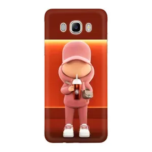 Крутые Чехлы Луи Виттон для Samsung Galaxy J7 2016 / J710 / J7108 (AlphaPrint) (С Кофе)