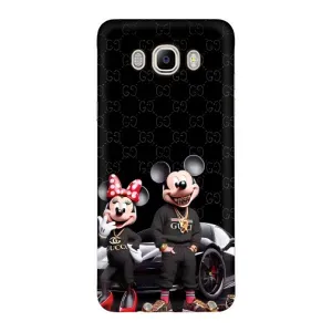 Чехол Disney Mouse Samsung Galaxy J7 2016 / J710 / J7108 (PREMIUMPrint) (Семья Маусов)