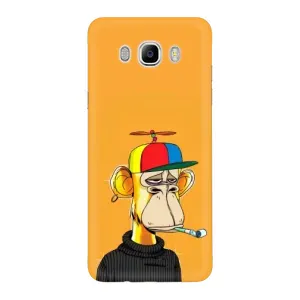 Чехлы с Обезьянами NFT для Samsung Galaxy J7 2016 / J710 / J7108 (AlphaPrint) (Скучающая Обезьяна NFT)