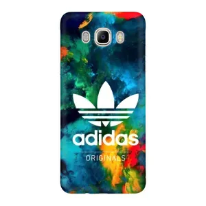 Чохли Адидас для Samsung Galaxy J7 2016 / J710 / J7108 (AlphaPrint) (Яскравий Адідас)
