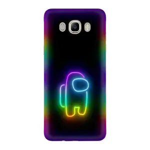 Чохли Амонг Ас для Samsung Galaxy J7 2016 / J710 / J7108 (AlphaPrint) (Яскравий скін)