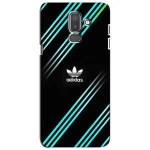 Чохли Адидас для Samsung Galaxy J8-2018, J810 (AlphaPrint) (Адідас з полосами)