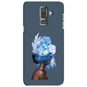 Чехлы (ART) Цветы на Samsung Galaxy J8-2018, J810 (VPrint) (Квіти на голові)