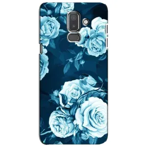 Чехлы (ART) Цветы на Samsung Galaxy J8-2018, J810 (VPrint) (Блактині бутони)