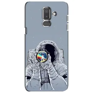 Чохол NASA для Samsung Galaxy J8-2018, J810 (AlphaPrint) (Космонавт фото)