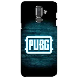 Чехол PUBG для Самсунг J8-2018, J810 (AlphaPrint) (Лого PUBG)