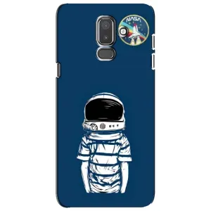 Чохол NASA для Samsung Galaxy J8-2018, J810 (AlphaPrint) (Хлопчик в шоломі)