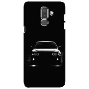 Чехол для Самсунг J8-2018, J810 - с принтом БМВ (AlphaPrint) (Машина BMW)