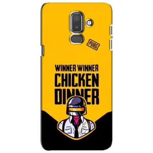 Чехол PUBG для Самсунг J8-2018, J810 (AlphaPrint) (Pubg шлем)