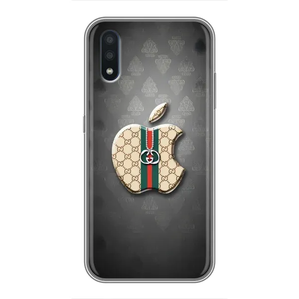 Чехол с принтом «Apple gucci» для Samsung Galaxy M01 (M015)