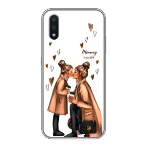 Чохол з друком для Sansung Galaxy M01 (M015) - (Мама з дитинкою) (AlphaPrint) (Донька і мама)
