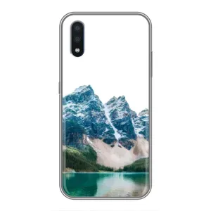 Силиконовый чехол с КАРТИНКАМИ лето для Sansung Galaxy M01 (M015) (AlphaPrint) (Гори)