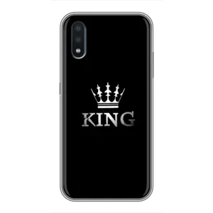 Чохол з Короною Самсунг Гэлексі М01 (М015) - (AlphaPrint) (KING)