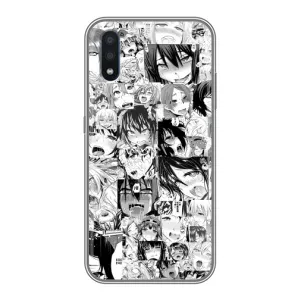 Анімешний чохол для Sansung Galaxy M01 (M015) (Ahegao manga)