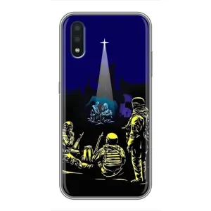 Різдвяні, Святкові Чохли для Самсунг Гэлексі М01 (М015) (Різдво в Україні)
