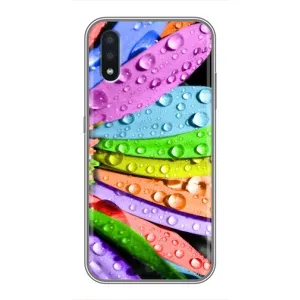 Чехлы (ART) Цветы на Sansung Galaxy M01 (M015) (VPrint) (Семиквітка)
