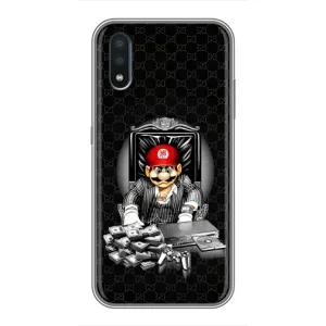 Чохли з крутими принтами для Sansung Galaxy M01 (M015) - (PREMIUMPrint) (Супер Маріо)