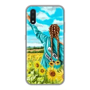 Чохол для Патріота України Sansung Galaxy M01 (M015) - (AlphaPrint) (Україночка)