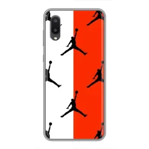 Чохли для Samsung Galaxy M02 (M022) - з картинкою JORDAN (AlphaPrint) (Лого Джордан)