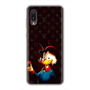 Чехлы для Samsung Galaxy M02 (M022) - Скрудж МакДак Louis Vuitton (PREMIUMPrint) (Скрудж с бриллиантом)