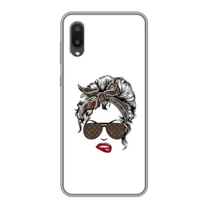 Чохли Луі Вітон для Samsung Galaxy M02 (M022) (AlphaPrint - LOUIS VUITTON) (стильна з луі вітон)