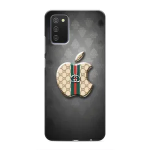 Чехлы ГУЧЧИ для Самсунг М02с (AlphaPrint) (Apple gucci)