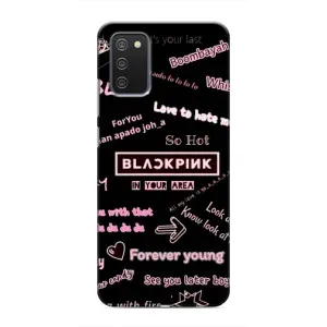 Чохол з музикальним гуртом для Samsung Galaxy M02s (BLACKPINK)