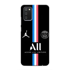 Чехлы PSG для Samsung Galaxy M02s (AlphaPrint) (футболка ПСЖ)