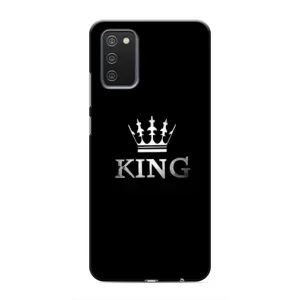 Чохол з Короною Самсунг Галаксі М02с - (AlphaPrint) (KING)