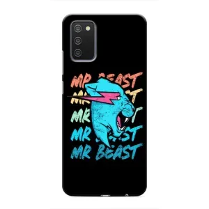 Чохли Містер Біст для Самсунг Галаксі М02с (logo Mr beast)