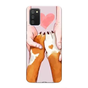 Чохли з собаками для Samsung Galaxy M02s (VPrint) (Любовь до собак)