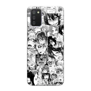 Анімешний чохол для Samsung Galaxy M02s (Ahegao manga)