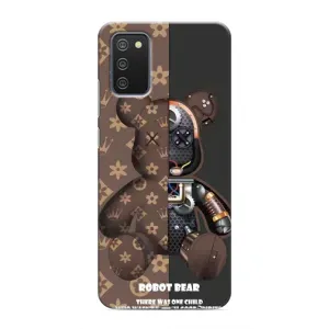Круті Чохли Луі Віттон для Samsung Galaxy M02s (AlphaPrint) (Ведмідь Луі Вітон)
