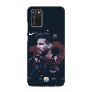 Чехлы Месси для Samsung Galaxy M02s (AlphaPrint) (Месси 10)