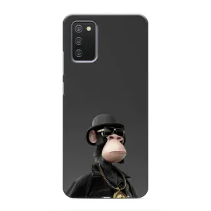 Чехлы с Обезьянами NFT для Samsung Galaxy M02s (AlphaPrint) (Обезьяна NFT)