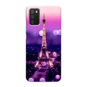 Чохол Ейфелева Вежа Samsung Galaxy M02s - (AlphaPrint) (Париж Башня)