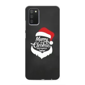 Різдвяні Чохли для Samsung Galaxy M02s (VPrint) (Санта Крісмас)