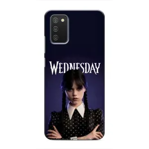 Чехлы Венсдей на Samsung Galaxy M02s Уэнсдей (AlphaPrint)