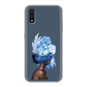 Чехлы (ART) Цветы на Samsung Galaxy M10 (M105) (VPrint) (Цветы на голове)