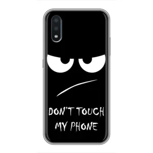 Чохол для Самсунг Ґелексі М10 - (AlphaPrint) з принтом (ТОП продажів) (Dont Touch)