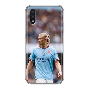 Чохли з футболістом Ерлінг Холанд для Samsung Galaxy M10 (M105) (AlphaPrint) (Ерлинг Холанд)