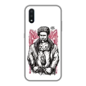 Чохли для Samsung Galaxy M10 (M105) с принтом Тараса Шевченко (AlphaPrint) (Козак Шевченко)