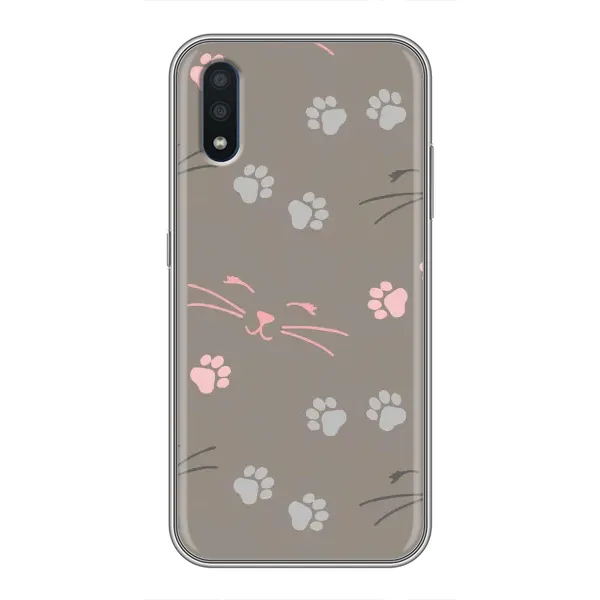 Чохол з принтом «Лапи і вуса» для Samsung Galaxy M10 (M105)